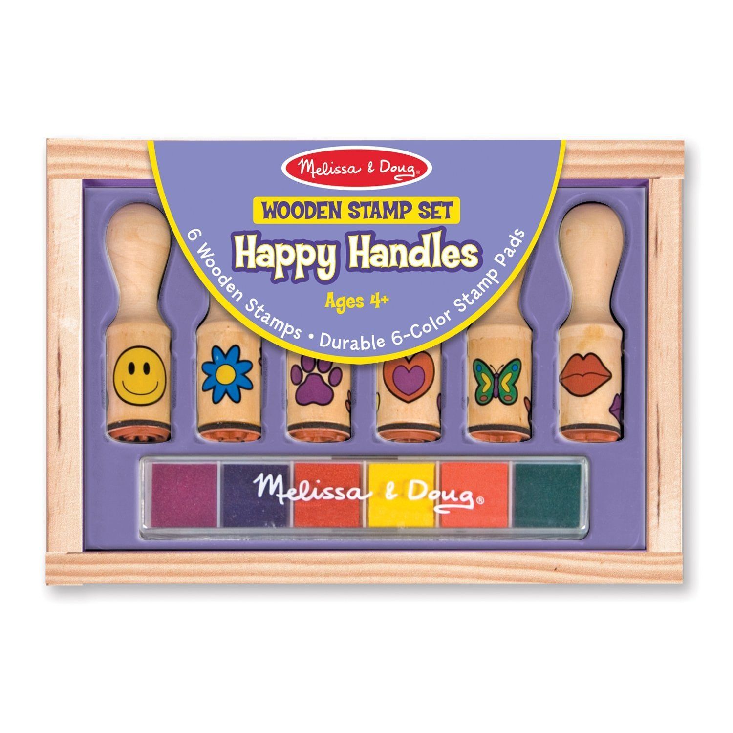 MD DELUXE WOODEN STAMP H HANDLE