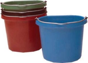 BUCKET FLATBACK 20QT TEAL FF