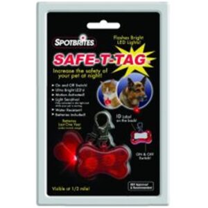SAFETY TAG BONE SHAPED ID