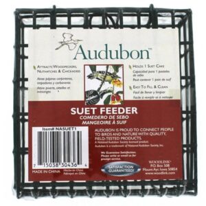 SINGLE SUET FEEDER CAGE GRN