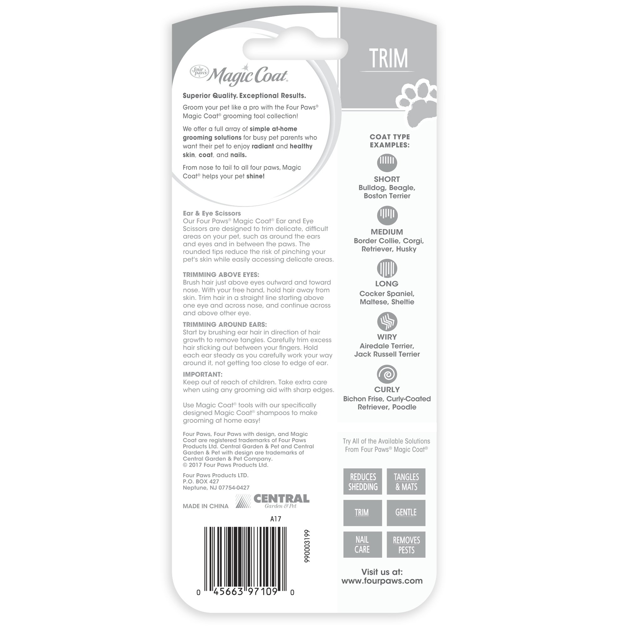 MAGIC COAT PROF EYE EAR SCISSORS - Image 2