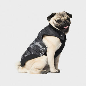 CP DOG VEST BLK CAMO 18