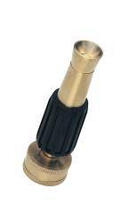 BRASS NOZZLE W/RUBBER GRIP