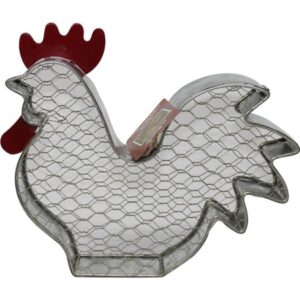 ROOSTER WIRE PEANUT FEEDER