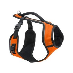 DOG HARNESS ORANGE LARGE