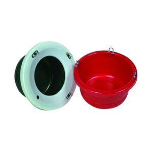 HORSE PRIDE FEED TUB 30QT BLK