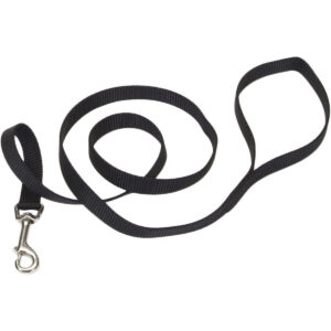 SNGL PLY LEASH 5/8X6FT BLACK