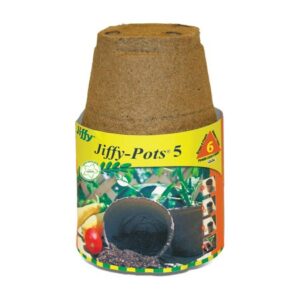 JIFFY POTS ROUND 5IN 6PACK