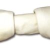 RAWHIDE KNOTTED BONE 6-7IN