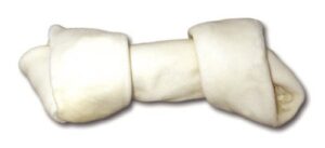 RAWHIDE KNOTTED BONE 6-7IN