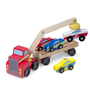 M&D MAGNETIC CAR LOADER WOODEN