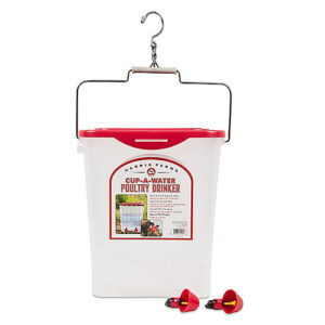 POULTRY CUP DRINKER 4 GAL FR