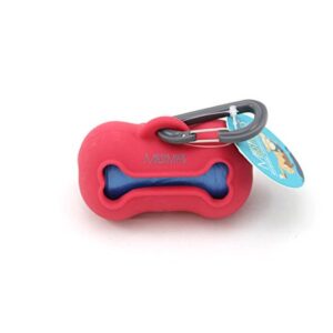 MESSY MUTTS WSTBG HLDR RED