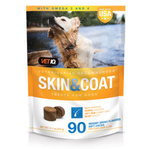 VETIQ SKIN COAT CHEW 90CT