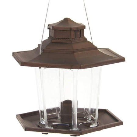 LANTERN PLASTIC BIRD FEEDER