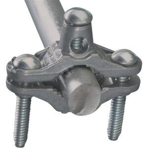 GROUND ROD CLAMP 6X4IN