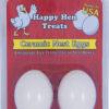 CERAMIC NEST EGG 2 PK WHITE
