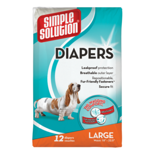 SS DISPOS DIAPERS LG 12PK