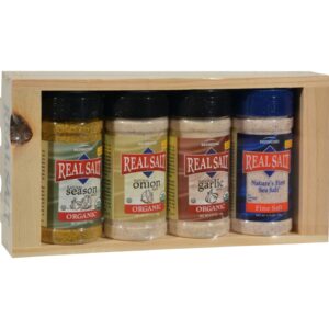 REAL SALT SEASONING GIFT 4PK