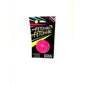 DOOG FETCHABLE BALL PINK TOY