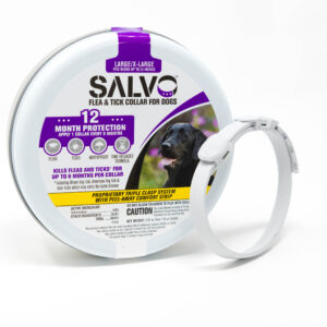 SALVO F&T COLLAR DOG LG 2 PK