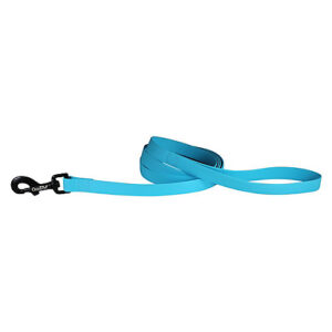 BIOTHANE LEASH 6FT LT BLUE