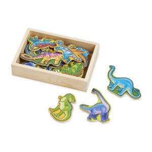 M&D WOODEN DINOSAUR MAGNETS