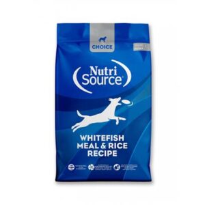 NUTRISOURCE WHTFSH/RICE 30LB