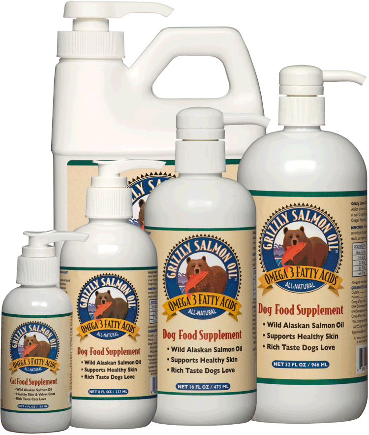 GRIZZLY DOG SALMON OIL 32OZ