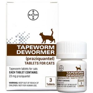 TAPEWORM DEWORMER CAT 3 TABS