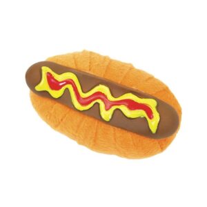 PLUSH HOTDOG DOG TOY