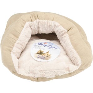 SLEEP ZONE CUDDLE CAVE TAN 22"