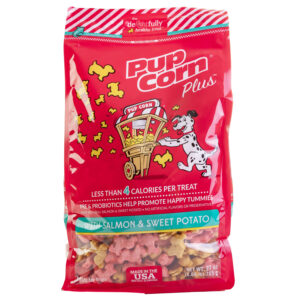 PUPCORN SALMON/SWTPOT 27OZ
