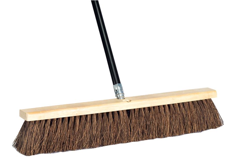 GARAGE SWEEP PUSH BROOM 18"