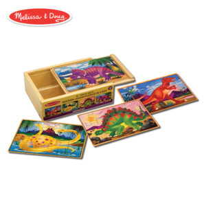 M&D DINOSAUR JIGSAW PUZZLES BOX