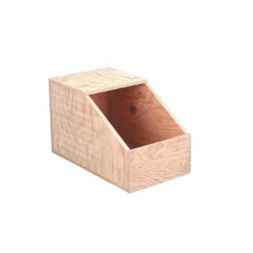WOOD RABBIT NESTING BOX SM