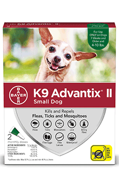 ADVANTIX II 4-10LB 2PK