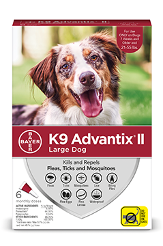 ADVANTIX DOG 21-55LB 6PK