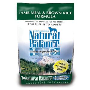 NB LID LAMB/RICE DOG 4.5LB