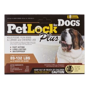 PETLOCK + DOG 89-132LB 3DOSE