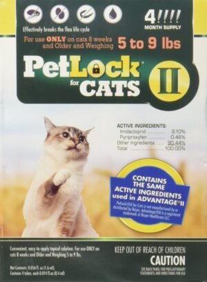 PETLOCK II CAT F&T 5-9LB 4PK
