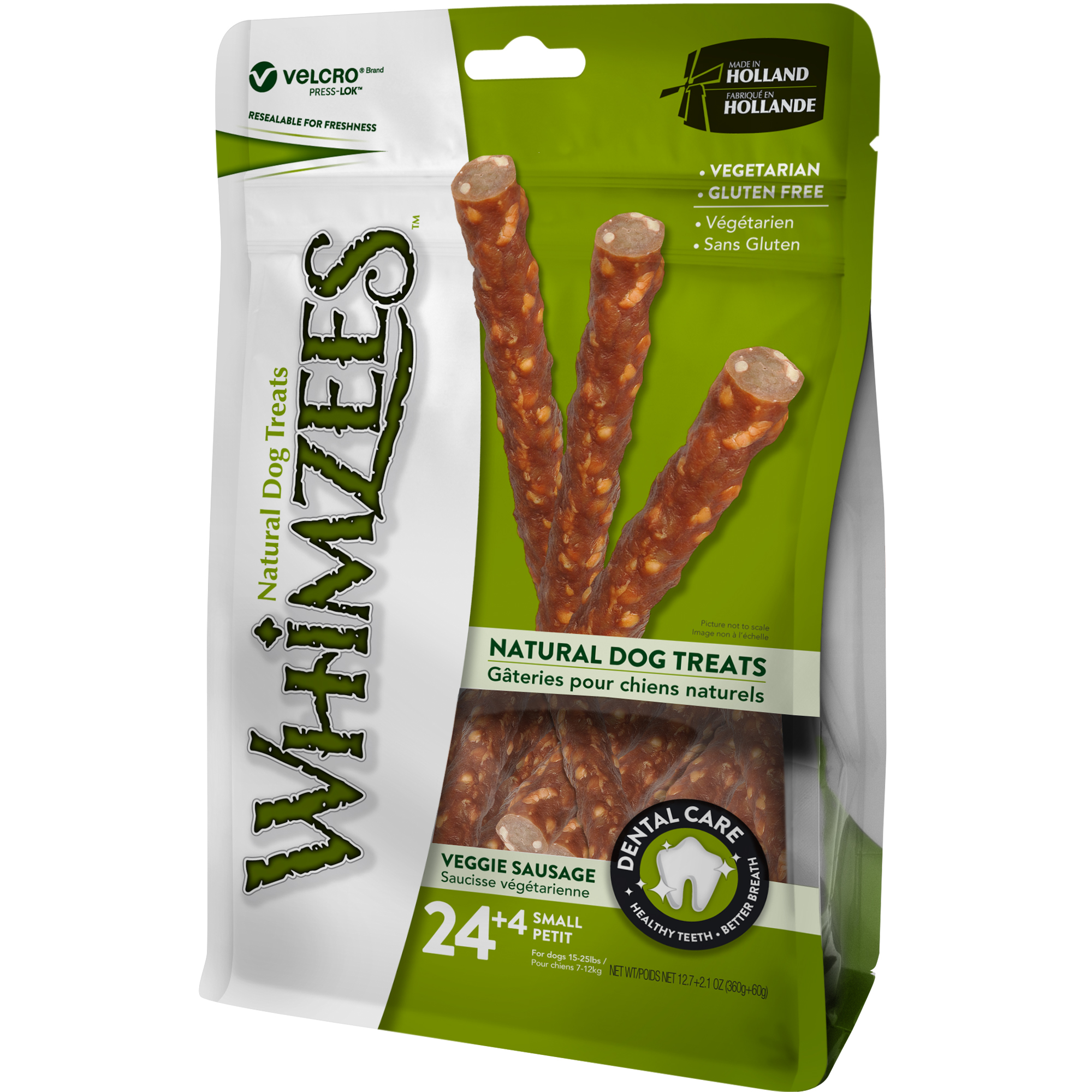WHIMZEES VEG SAUSAGE SM 28PC