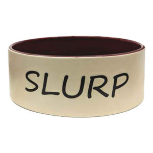 SLURP STONEWARE DISH 7" BURG