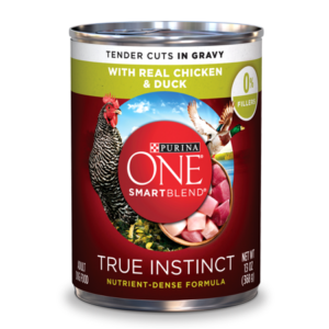 ONE SMRTBL DOG CKN/DUCK 13OZ