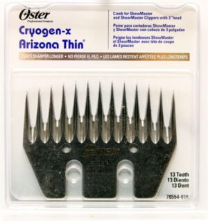 OSTER 13 TOOTH ARIZONA THIN COMB