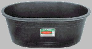 STOCK TANK 140 GAL W/ PLUG OVAL