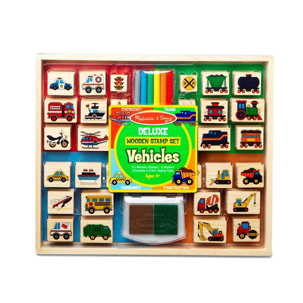 M&D DELUXE STAMP SET VEHICLE