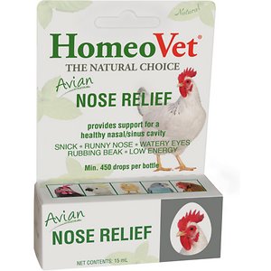 HOMEOPET AVIAN NOSE RLF 15ML