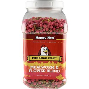 HAPPY HEN MLWRM/FLOWER 2LB