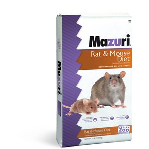 MAZURI RAT & MOUSE PEL 25 RODENT